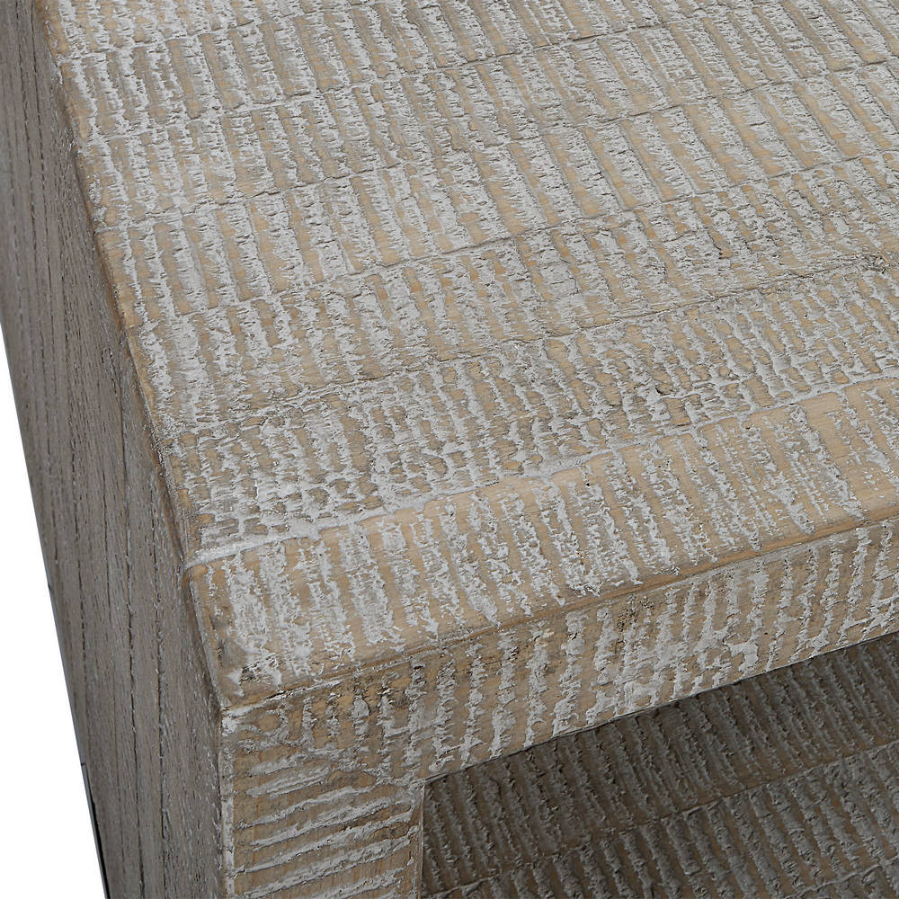 Bosk White Washed Coffee Table - Cairns, Darwin Mid-Century Modern style Accent Tables